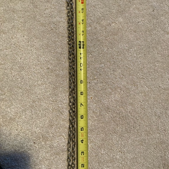 Red Stone Statement Necklace from Spain 19 inches chain - Picture 9 of 9